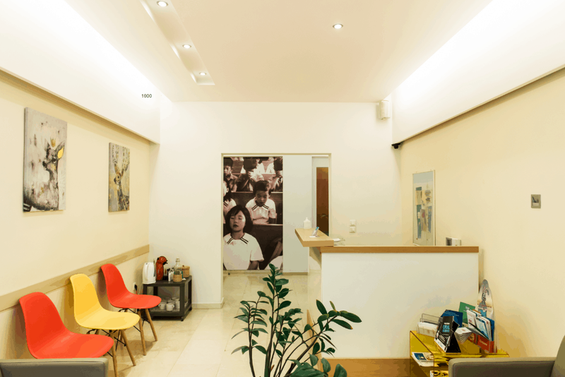 Η αίθουσα αναμονής του ιατρείου